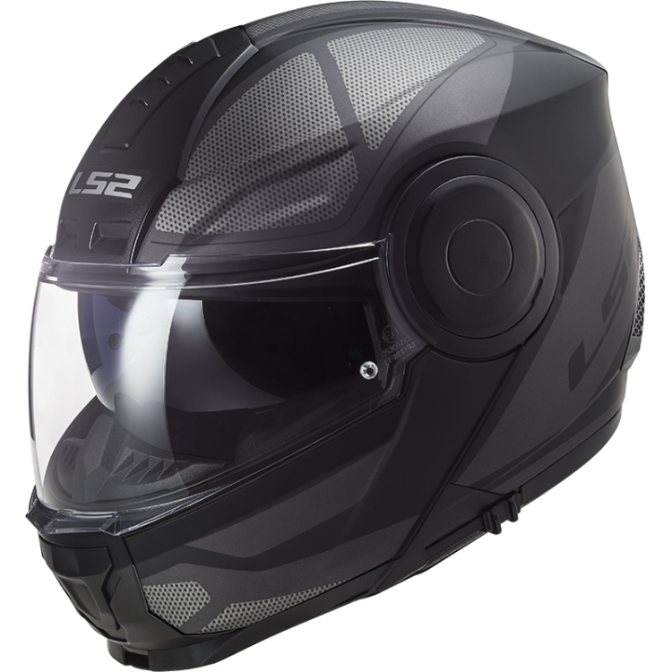 KASK LS2 FF902 SCOPE AXIS BLACK TITANUM - nowość 2020 roku Promocja prilby LS2 s plexisklom a ochranným štítom