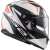 KASK MOTOCYKLOWY LS2 FF320 STREAM EVO COMMANDER W/B RED nowość 2018 roku 