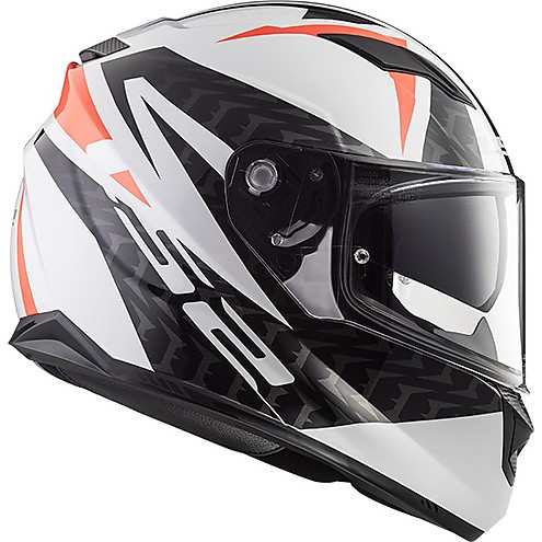 KASK MOTOCYKLOWY LS2 FF320 STREAM EVO COMMANDER W/B RED nowość 2018 roku 
