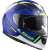  KASK MOTOCYKLOWY LS2 FF320 STREAM EVO AXIS BLUE WHITE nowość 2018 roku