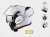 KASK LS2 FF399 VALIANT WHITE  Moderní překlápěcí přilba