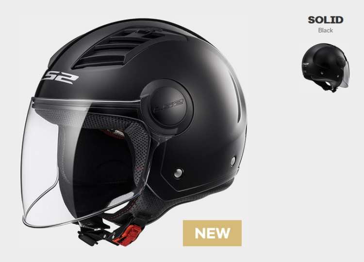 prilba-ls2-of562-airflow-solid,  KASK LS2 OF562 AIRFLOW L SOLID BLACK
