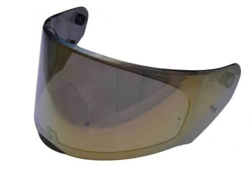 AK800012619 SZYBA KASKU FF320 LUSTRZANA ZŁOTA