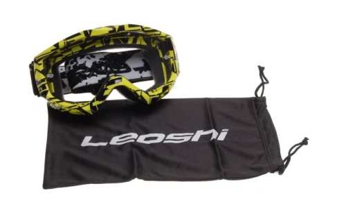 AB36274 GOGLE ENDURO CROSS LEOSHI NO. 3 ŻÓŁTE Okuliare LEOSHI poskytujú výbornú ochranu pri jazde v teréne