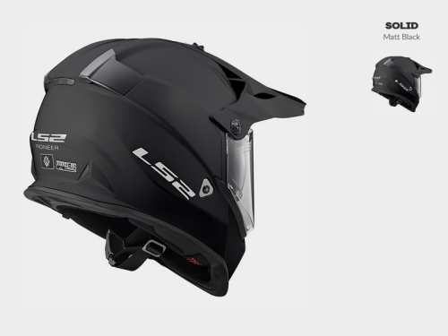 KASK LS2 MX436 PIONEER MATT BLACK czarny