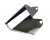 AK800013118  SZYBA KASKU PIONEER MX436 LUSTRZANKA SREBRNA