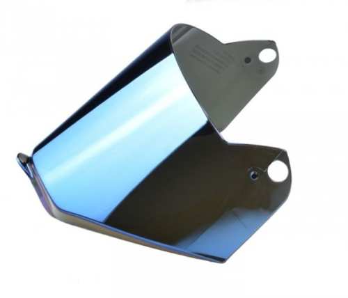 AK800013117  SZYBA KASKU PIONEER MX436 LUSTRZANKA NIEBIESKA