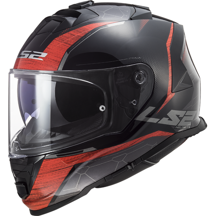 KASK LS2 FF800 STORM CLASSY RED