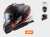 KASK LS2 FF800 STORM NERVE MATT BLACK RED