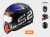 KASK MOTOCYKLOWY KASK LS2 FF353 RAPID CHROMO MATT ORANGE BLUE Integrálna prilba