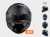 KASK LS2 FF800 STORM SOLID MATT BLACK - kolekcja 2020