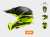 KASK LS2 MX437 FAST EVO ROAR BLACK H-V YELLOW nowość 2020 roku
