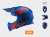 KASK LS2 MX437 FAST EVO ALPHA BLUE nowość 2020 roku