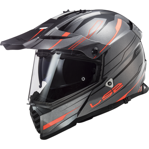 KASK LS2 MX436 PIONEER EVO KNIGHT TITAN ORANGE