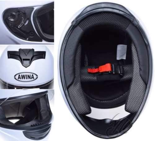 AJ079134 KASK AWINA INTEGRALNY M TN0700B-F2 CZARNY MAT