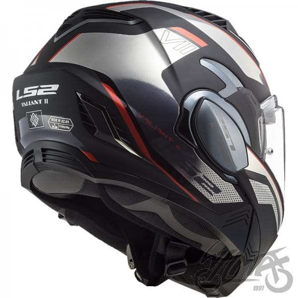 KASK MOTOCYKLOWY LS2FF900 VALIANT II HUB BLACK TITANIUM nowość 2020 roku