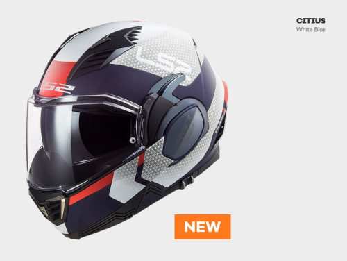 KASK MOTO LS2FF900 VALIANT II GRIPPER MATT TITAN nowość 2020 roku , Prilba LS2 FF900 VALIANT 2, Novodobá preklápacia prilba Valiant 2 prináša moderné tvary, Valiant II v sebe spája výhody integrálnej a otvorenej prilby. CITIUS WHITE BLUE