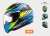 prilba ls2, nowość 2021 COMFORT, KASK MOTOCYKLOWY COMFORT LS2 FF353 RAPID GALE MATT BLACK BLUE YELOW - Nowość 2021 roku