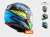 prilba ls2, nowość 2021 COMFORT, KASK MOTOCYKLOWY COMFORT LS2 FF353 RAPID GALE MATT BLACK BLUE YELOW - Nowość 2021 roku