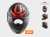 KASK MOTOCYKLOWY COMFORT LS2 FF353 RAPID GALE MATT BLACK RED GREEN - Nowość 2021 roku, prilba ls2, nowość 2021 COMFORT