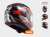 KASK MOTOCYKLOWY COMFORT LS2 FF353 RAPID STRATUS BLACK RED SILVER, prilba ls2, nowość 2021 COMFORT, nowość 2021 roku, Integrálne športovo-turistické prilby
