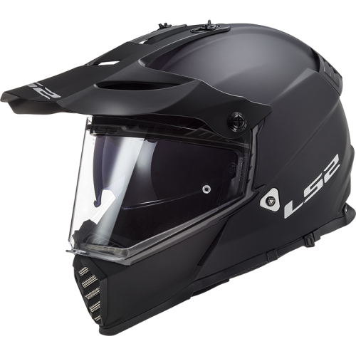 KASK MOTOCYKLOWY LS2 MX436 PIONEER EVO MATT BLACK nowość 2020 roku !, kaski ls2 promocja, Motokrosové prilby