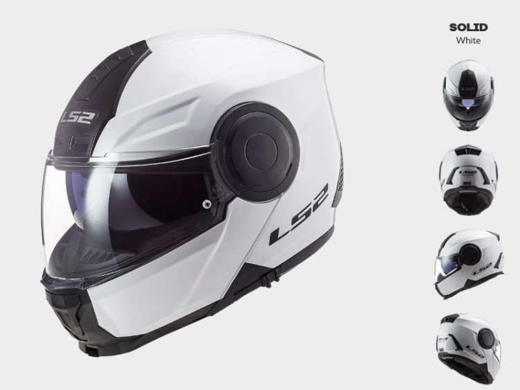 KASK SZCZĘKOWY LS2 FF902 SCOPE SOLID BLACK - nowość 2021 roku , Integrálne športovo-turistické