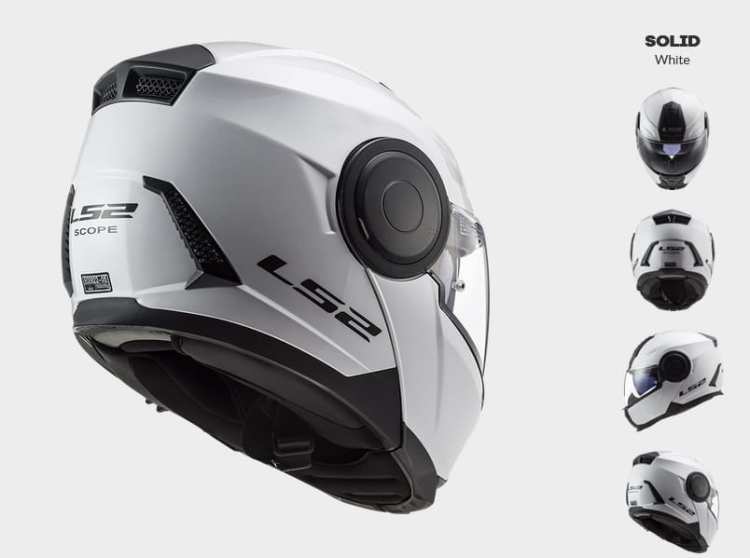 KASK SZCZĘKOWY LS2 FF902 SCOPE SOLID BLACK - nowość 2021 roku , Integrálne športovo-turistické