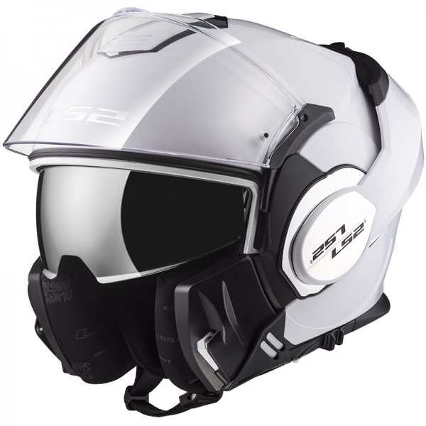 KASK LS2 FF399 VALIANT WHITE  Moderní překlápěcí přilba