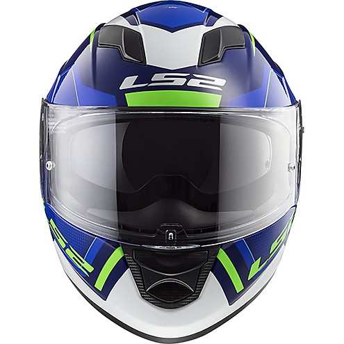 KASK MOTOCYKLOWY LS2 FF320 STREAM EVO AXIS BLUE WHITE nowość 2018 roku