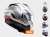 KASK MOTOCYKLOWY LS2FF900 VALIANT II HUB WHITE SILVER nowość 2021roku Prilba LS2 FF900 VALIANT 2, Novodobá preklápacia prilba Valiant 2 prináša moderné tvary, Valiant II v sebe spája výhody integrálnej a otvorenej prilby.