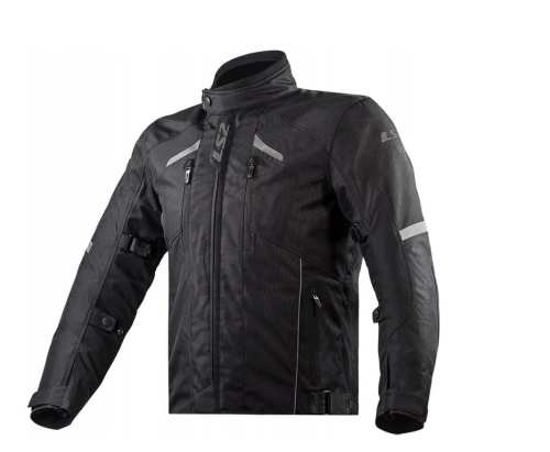 KURTKA MOTOCYKLOWA LS2 SERRA EVO MAN BLACK MĘSKA CZARNA - nowość 2021 roku (id: