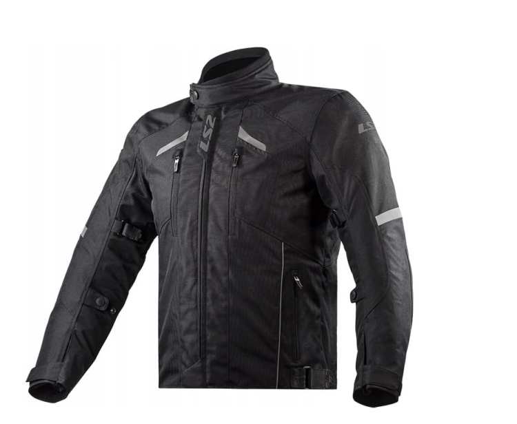 KURTKA MOTOCYKLOWA LS2 SERRA EVO MAN BLACK MĘSKA CZARNA - nowość 2021 roku (id: