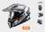 a.jpg KASK MOTOCYKLOWY ENDURO OFF ROAD KASK ALTER MATT BLACK WHITE nowość 2021 roku