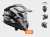 KASK MOTOCYKLOWY ENDURO OFF ROAD KASK ALTER MATT BLACK WHITE Prodej motorkářských helem a dalšího vybavení