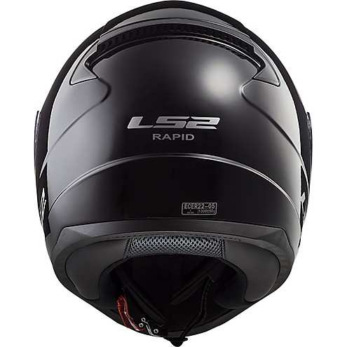  KASK MOTOCYKLOWY KASK LS2 FF353 RAPID SOLID BLACK, model 2018