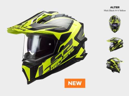 a.jpg z.jpg KASK MOTOCYKLOWY ENDURO OFF ROAD KASK MX701 ALTER MATT BL. HV YELOW nowość 2021 roku