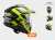 KASK MOTOCYKLOWY ENDURO OFF ROAD KASK MX701 ALTER MATT BL. HV YELOW nowość 2021 roku