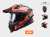 KASK MOTOCYKLOWY ENDURO OFF ROAD KASK MX701 ALTER MATT BLACK ORANGE nowość 2021 roku
