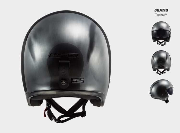 KASK MOTOCYKLOWY OTWARTY JET LS2 OF599 SPITFIRE SPITFIRE JEANS TITANUM novinka prilba ls2 jjjj.jpg