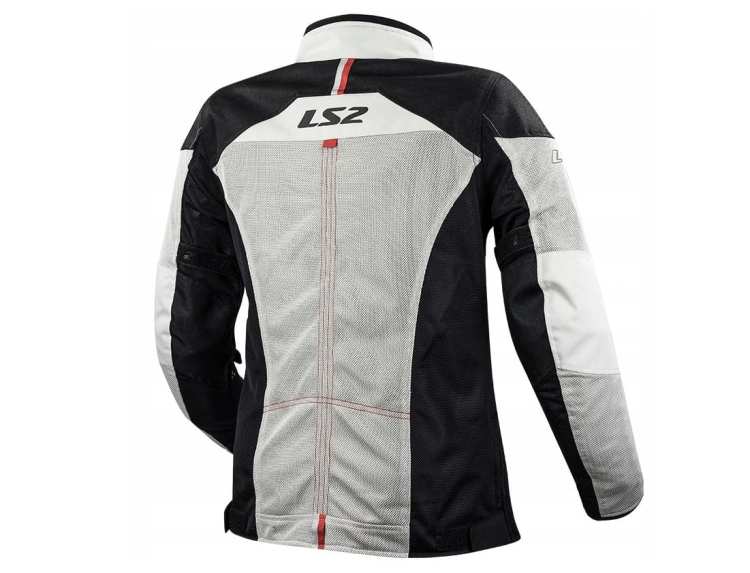 alba lady1.jpg KURTKA MOTOCYKLOWA Damska KURTKA LS2 ALBA LADY LIGHT GREY BLACK nowość 2021 roku