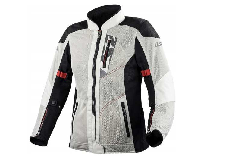 KURTKA MOTOCYKLOWA Damska KURTKA LS2 ALBA LADY LIGHT GREY BLACK nowość 2021 roku