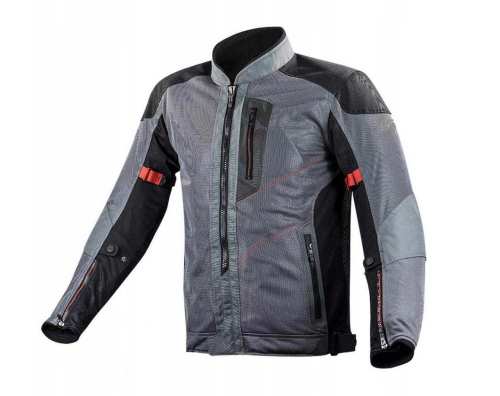 lady110 KURTKA MOTOCYKLOWA Damska KURTKA LS2 ALBA DARK GREY BLACK nowość 2021 roku - Ciemnoszara