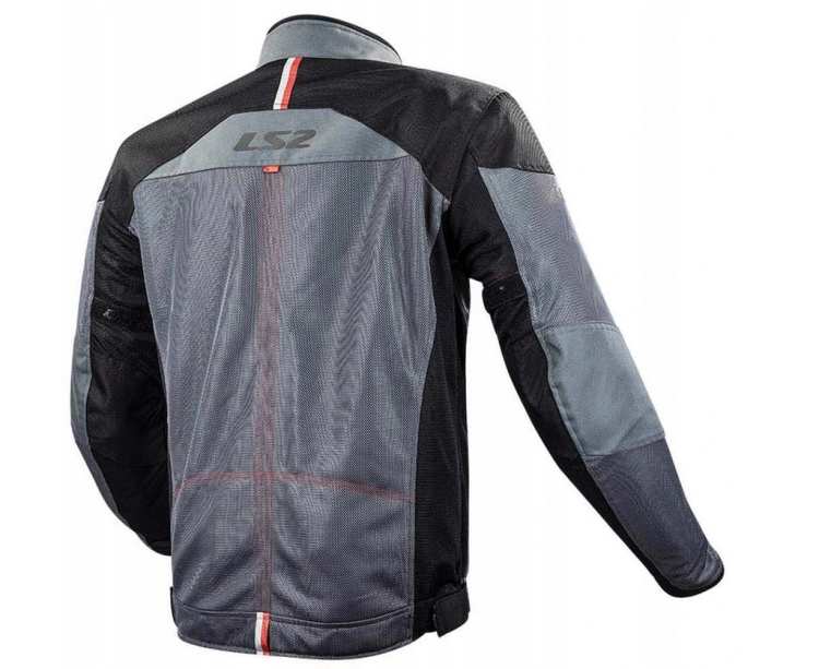 KURTKA MOTOCYKLOWA Damska KURTKA LS2 ALBA DARK GREY BLACK nowość 2021 roku - Ciemnoszara