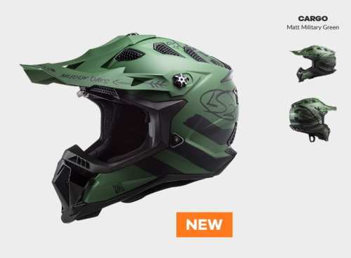 KASK MOTOCYKLOWY ENDURO OFF ROAD LS2MX700 SUBVERTER EVO CARGO MATT GREEN Motokrosové prilby, KASK LS2 MX700 SUBVERTER
