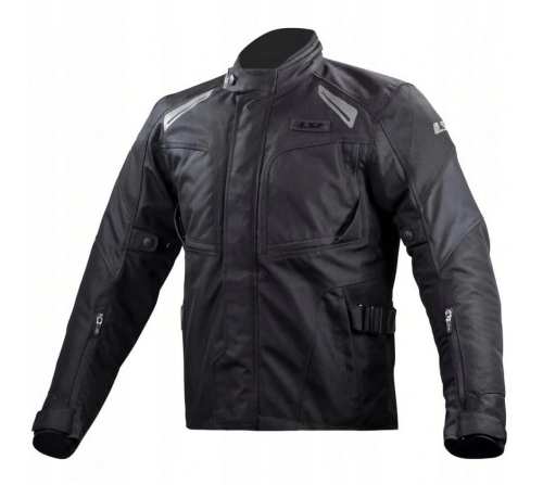 PHASE czarna.jpg KURTKA MOTOCYKLOWA Męska KURTKA LS2 PHASE MAN BLACK nowość roku - Męska