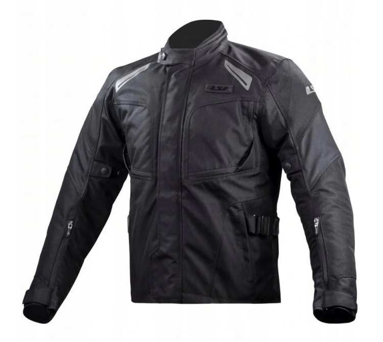 PHASE czarna.jpg KURTKA MOTOCYKLOWA Męska KURTKA LS2 PHASE MAN BLACK nowość roku - Męska