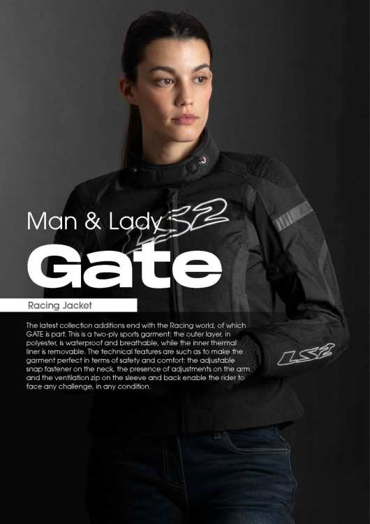 KURTKA MOTOCYKLOWA Damska KURTKA LS2 LADY LADY BLACK DARK GREY nowość roku - Damska GATE__03.jpg