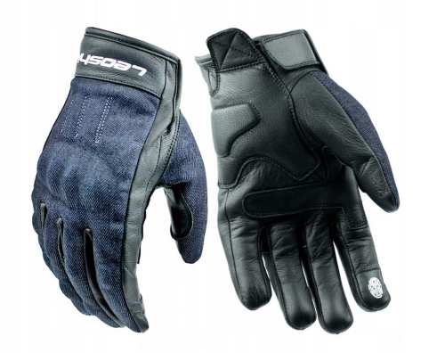 RĘKAWICE MOTOCYKLOWE MARKOWE JEANS LEOSHI LSL0746