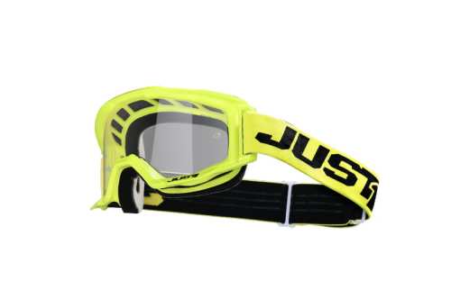 Gogle motocyklowe Just1 Vitro żółto-czarne ( fluorescencyjne ) - nowość na sezon 2022